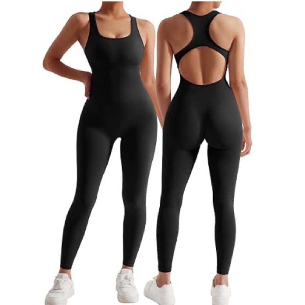 MOSHENGQI Racerback One‎ Piece Jumpsuits